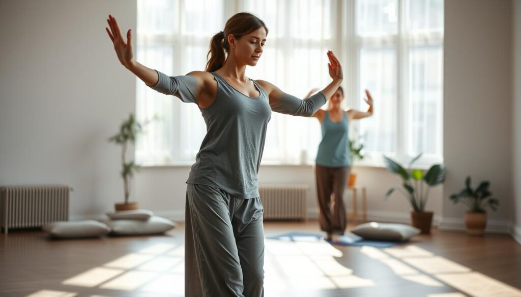 mind-body fitness routine for beginners